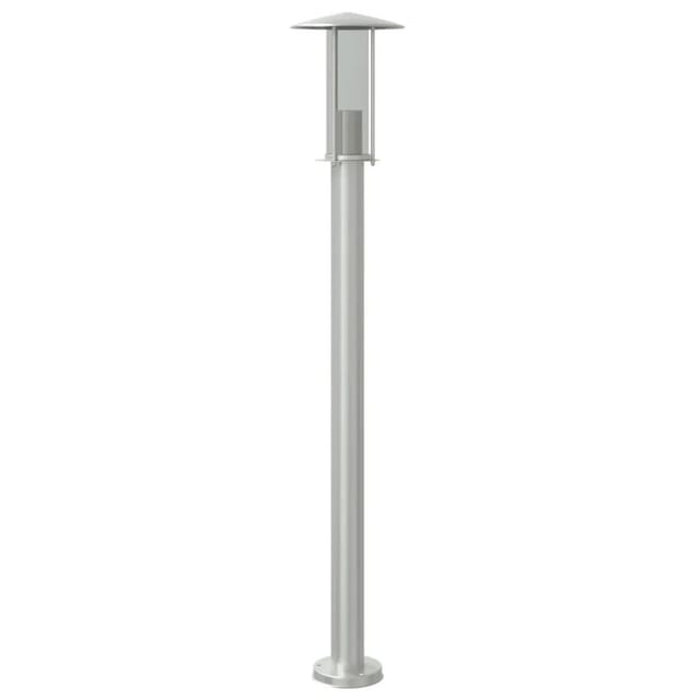 vidaXL Wegeleuchte Silbern 100 cm Edelstahl 4006351