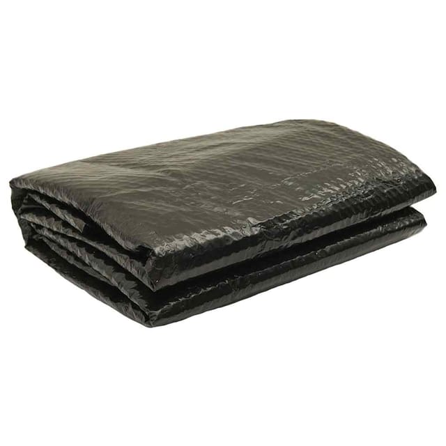 vidaXL Poolabdeckung Schwarz 527 cm PE 92160