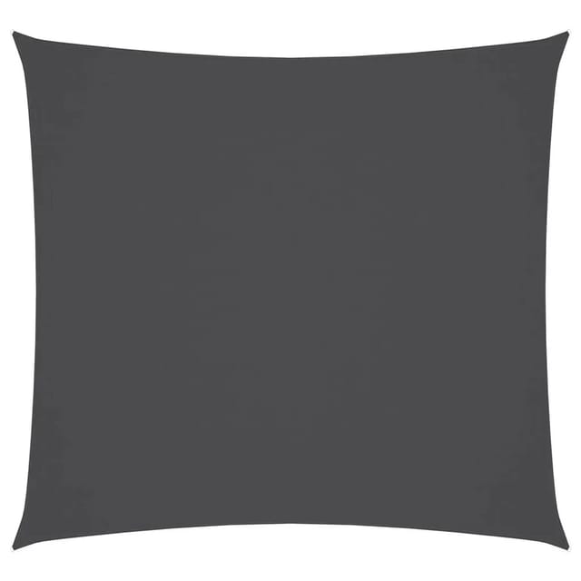 vidaXL Sonnensegel Oxford-Gewebe Quadratisch 4,5x4,5 m Anthrazit 135085