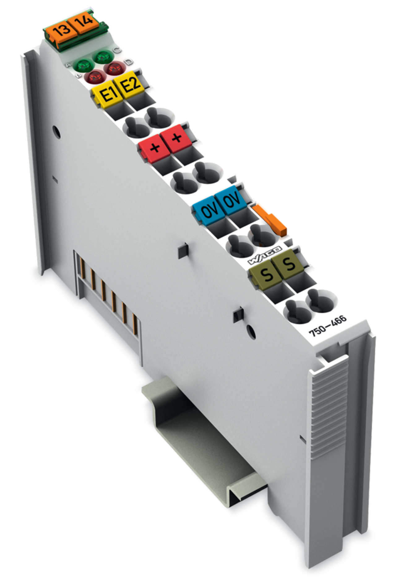 WAGO GmbH &amp; Co. KG Analog Eingangsklemme 2-Kanal 4-20mA Singl 750-466