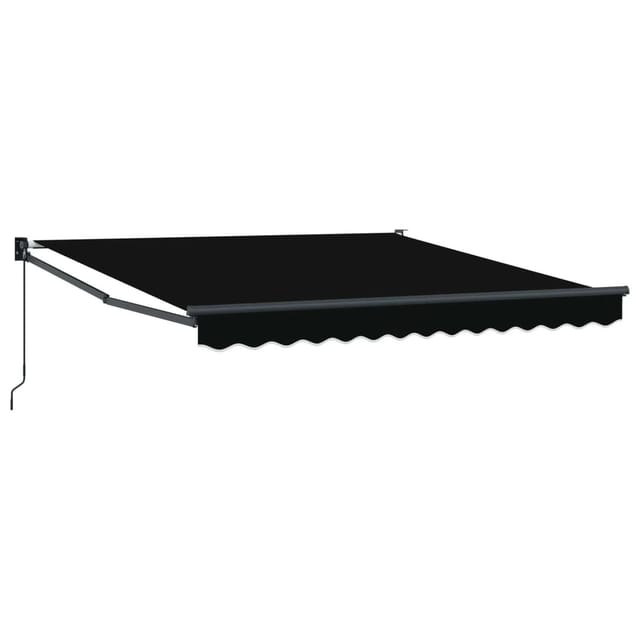 vidaXL Markise Schwarz 300 x 250 x 165 cm Polyester 3330043