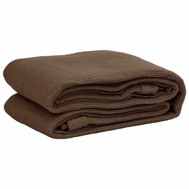 vidaXL Zeltteppich 400x500 cm Braun 310812