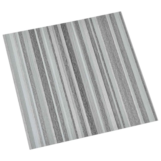 vidaXL Bodenplanken 55 Stk Hellgrau 5,11 m² PVC 42046319