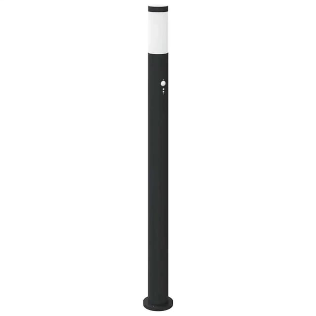 vidaXL Pollerleuchte mit Sensor 110 cm Edelstahl IP44 4006033