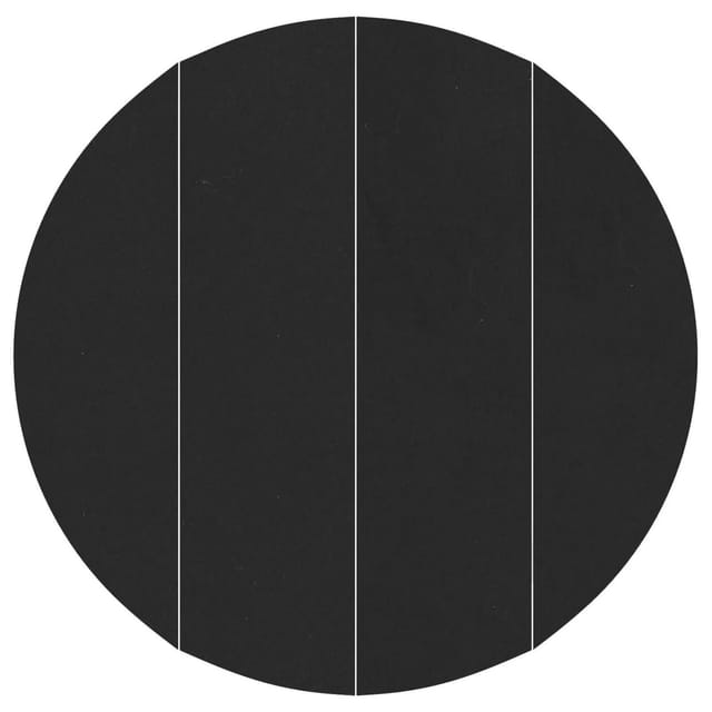 vidaXL Bodenfolie für Pools Schwarz Ø 428 cm Vliesstoff 42009107