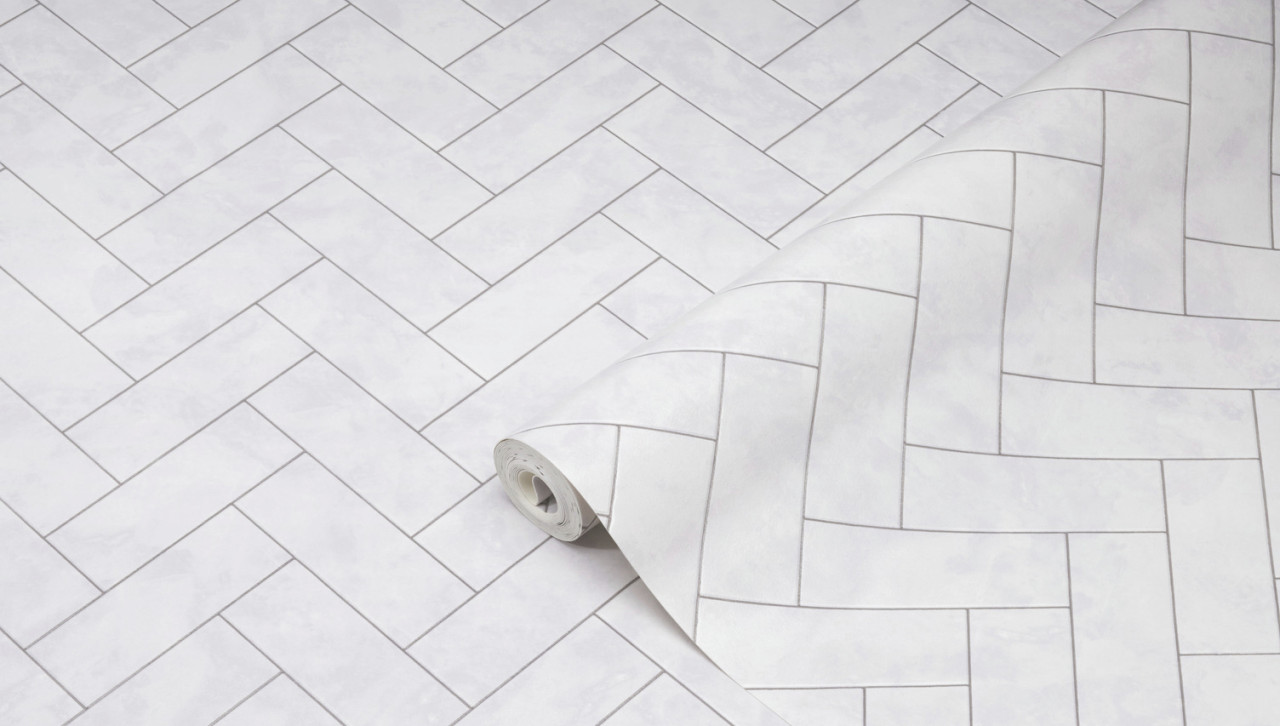 d-c-fix Wandbelag Ceramics Metallic Chevron 67,5 cm x 1 m