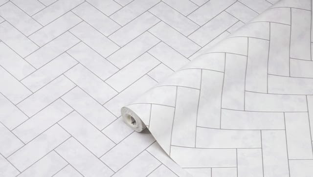 d-c-fix Wandbelag Ceramics Metallic Chevron 67,5 cm x 1 m
