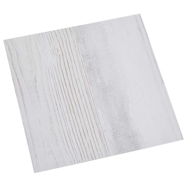 vidaXL Bodenplanken 55 Stk Hellgrau 5,11 m² PVC 42046330