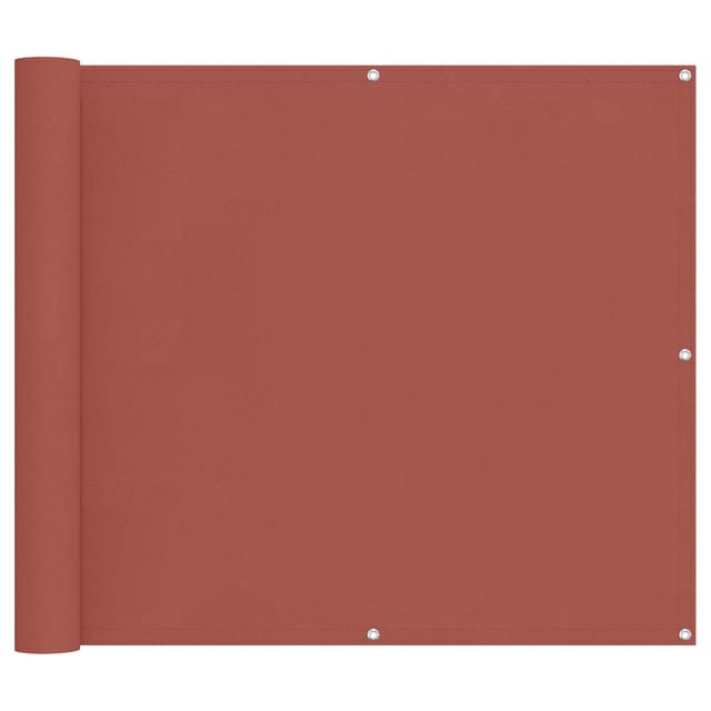 vidaXL Balkonsichtschutz PU-beschichtetes Oxford-Textil Alu 42030714