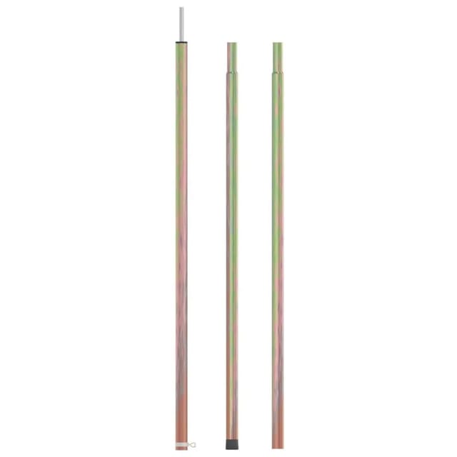 vidaXL Teleskop-Zeltstange mit 170-255 cm Länge Verzinkter Stahl 315216