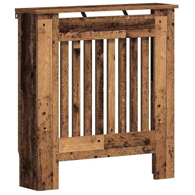vidaXL Heizkörperabdeckung Altholz 78 x 19 x 81,5 cm Holzwerkstoff 884100