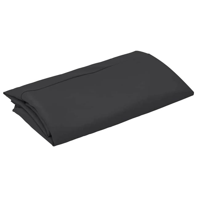 vidaXL Ersatzbezug für Sonnenschirm Schwarz 300 cm 313798