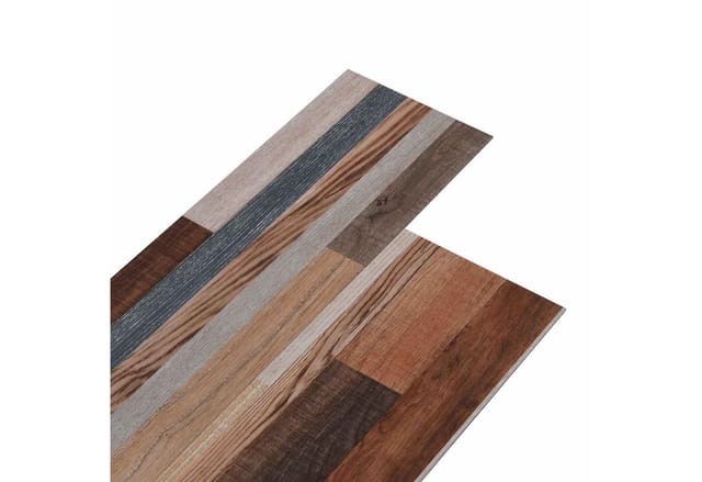 vidaXL Bodenplanken 36 Stk Mehrfarbig 5,02 m² PVC 42046291