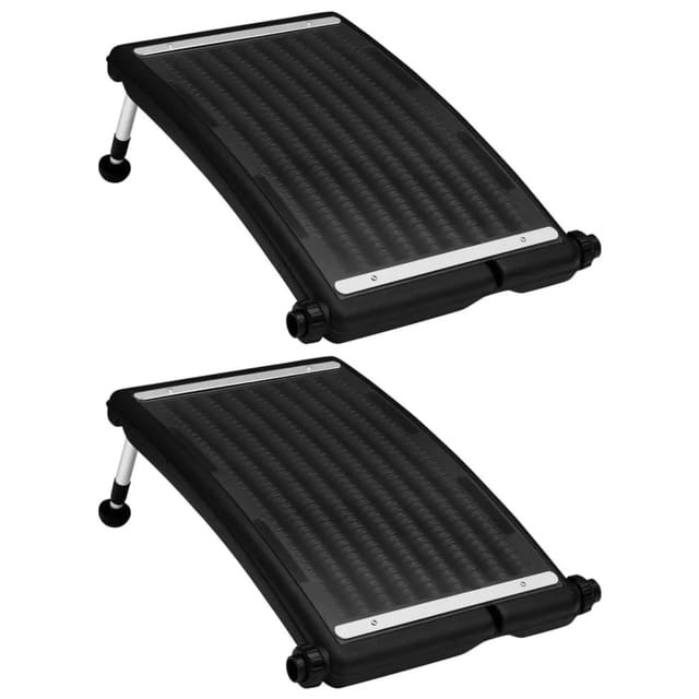 vidaXL Gebogene Solar-Heizpaneele für Pool 2 Stk 72,5x46 cm 3095461