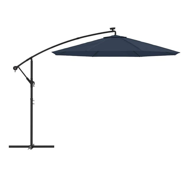 vidaXL Ersatzbezug für Ampelschirm Blau 300 cm 313803