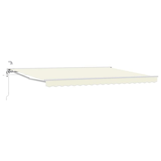 vidaXL Elektrische Ausziehbare Markise Creme 5 x 3,5 m 3421447