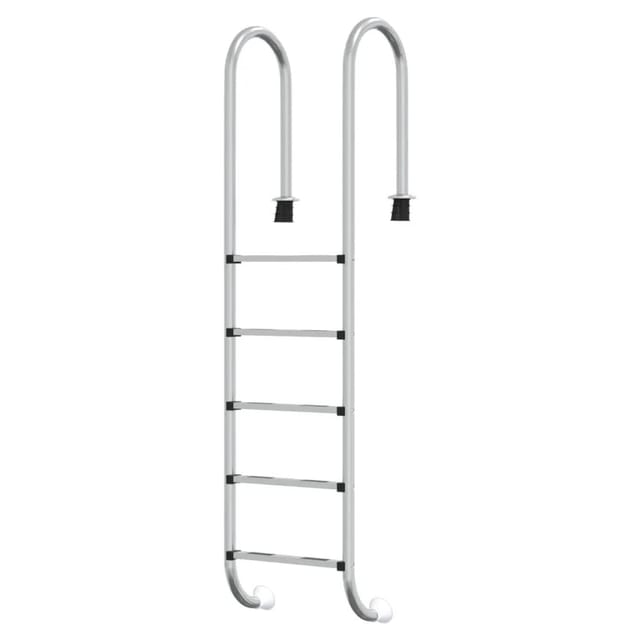 vidaXL Pool-Leiter 54x38x211 cm Edelstahl 304 93454