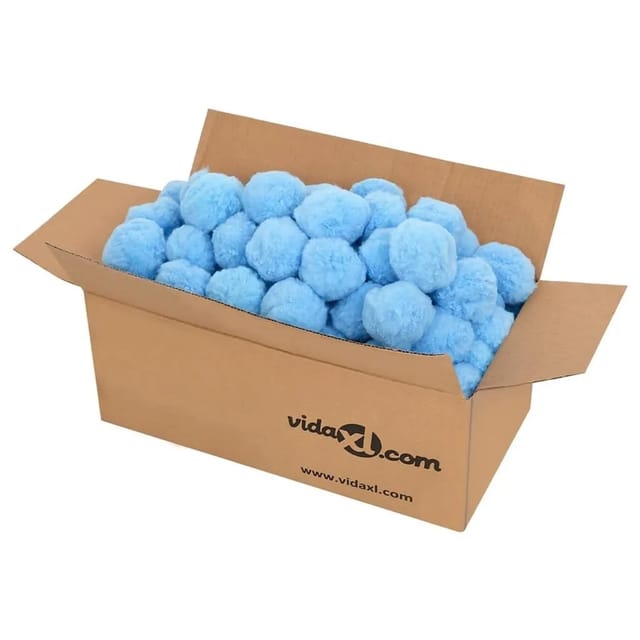 vidaXL Pool-Filterbälle Antibakteriell Blau 700 g Polyethylen 93817