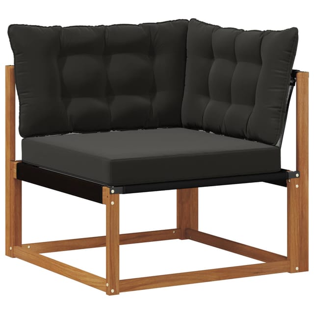 vidaXL Outdoor Ecksofa Massivholz Akazie Natur 900639