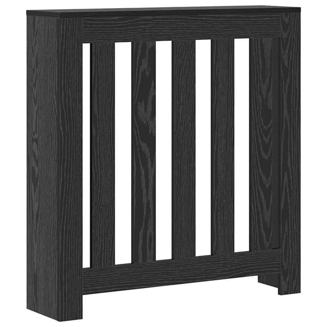 vidaXL Heizkörperabdeckung Schwarz Eichen-Optik 78 x 20 x 82 cm 869223