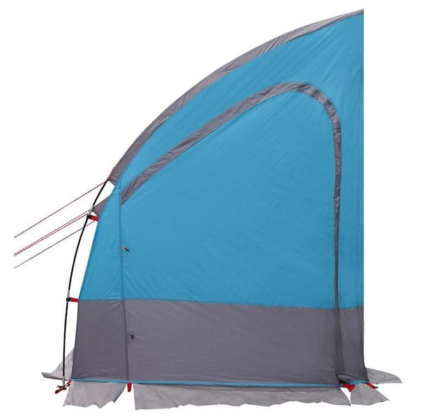 vidaXL Heckklappenzelt mit Dach Blau 194 x 180 x 210 cm Taft 42001075