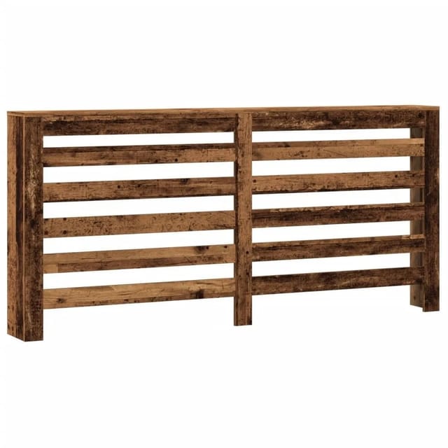 vidaXL Heizkörperverkleidung Altholz-Optik 175x20x82 cm Holzwerkstoff 852715