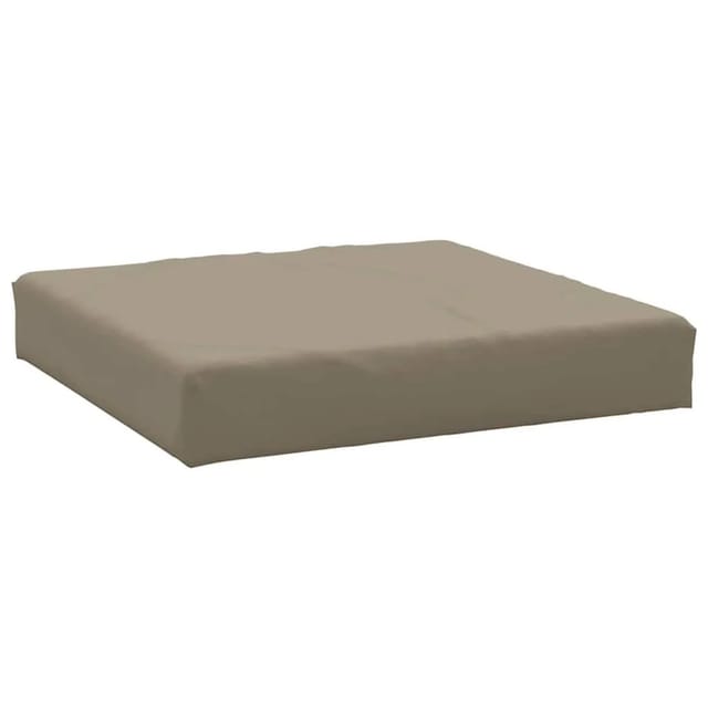 vidaXL Palettenkissen Taupe 60x60x9,5 cm Oxford-Gewebe 361800