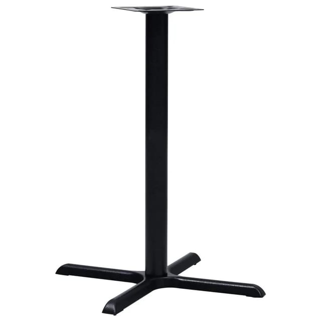 vidaXL Bistrotisch-Gestell Schwarz 76x76x107 cm Gusseisen 325432