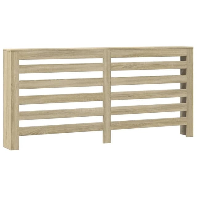 vidaXL Heizkörperverkleidung Sonoma-Eiche 175x20x82 cm Holzwerkstoff 852710