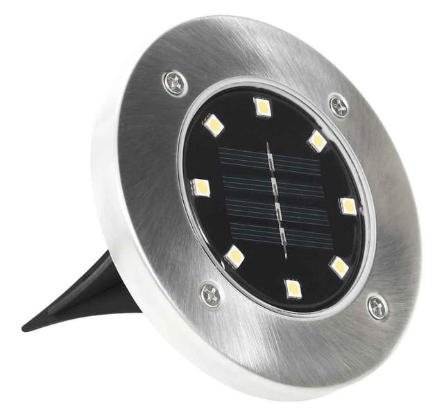 vidaXL Solar-Bodenleuchten 8 Stk LED Warmweiß 44417