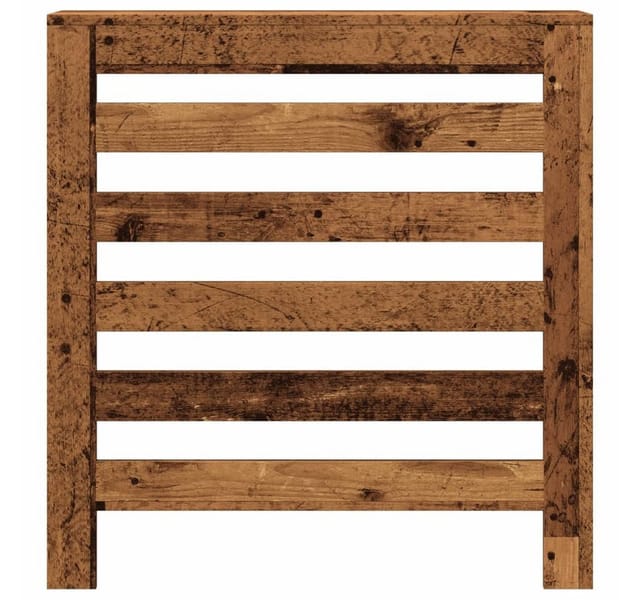 vidaXL Heizkörperverkleidung Altholz-Optik 78x20x82 cm Holzwerkstoff 852688