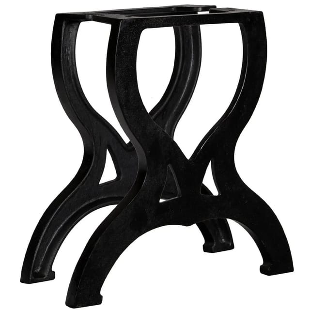 vidaXL Couchtischbeine 2 Stk X-Rahmen Gusseisen 245433