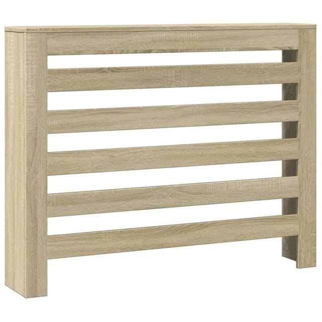 vidaXL Heizkörperverkleidung Sonoma-Eiche 104x20x82 cm Holzwerkstoff 852692