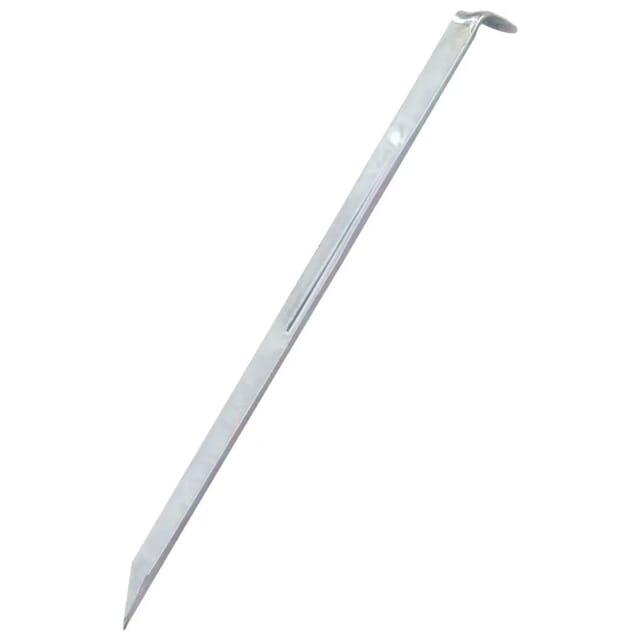 vidaXL Zeltheringe 24 Stk 30 cm Ø20 mm Verzinkter Stahl 4009338