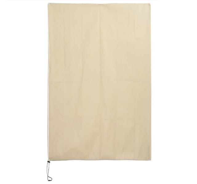 vidaXL Wintervlies mit Reißverschluss 2 Stk 70 g/m² 1x1,55 m 364876