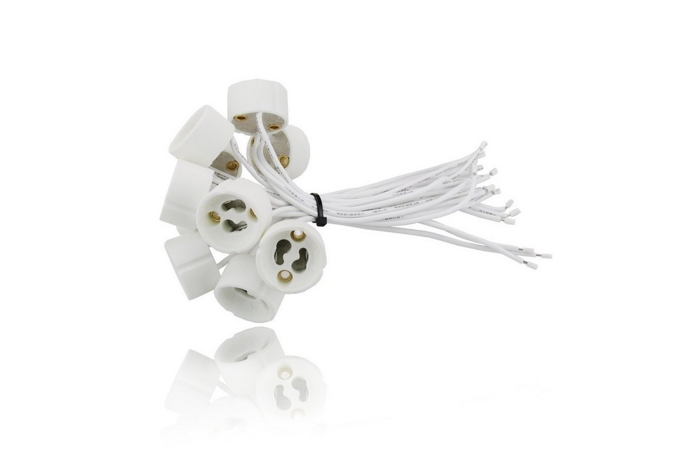 Sweet LED Lampenfassung GU10 für LED und Halogen Lampen 10er Pack, (10-St)