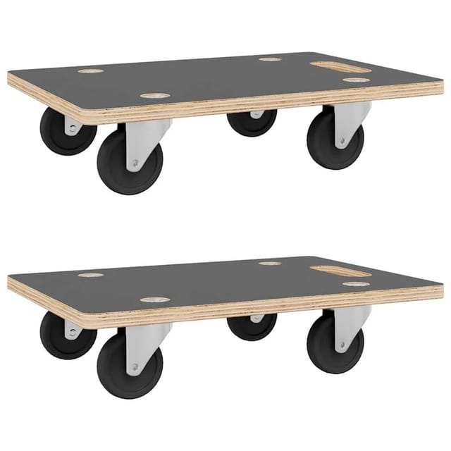 vidaXL Transportroller 2 Stk Rechteckig 50x35x11,5 cm 250 kg 154889