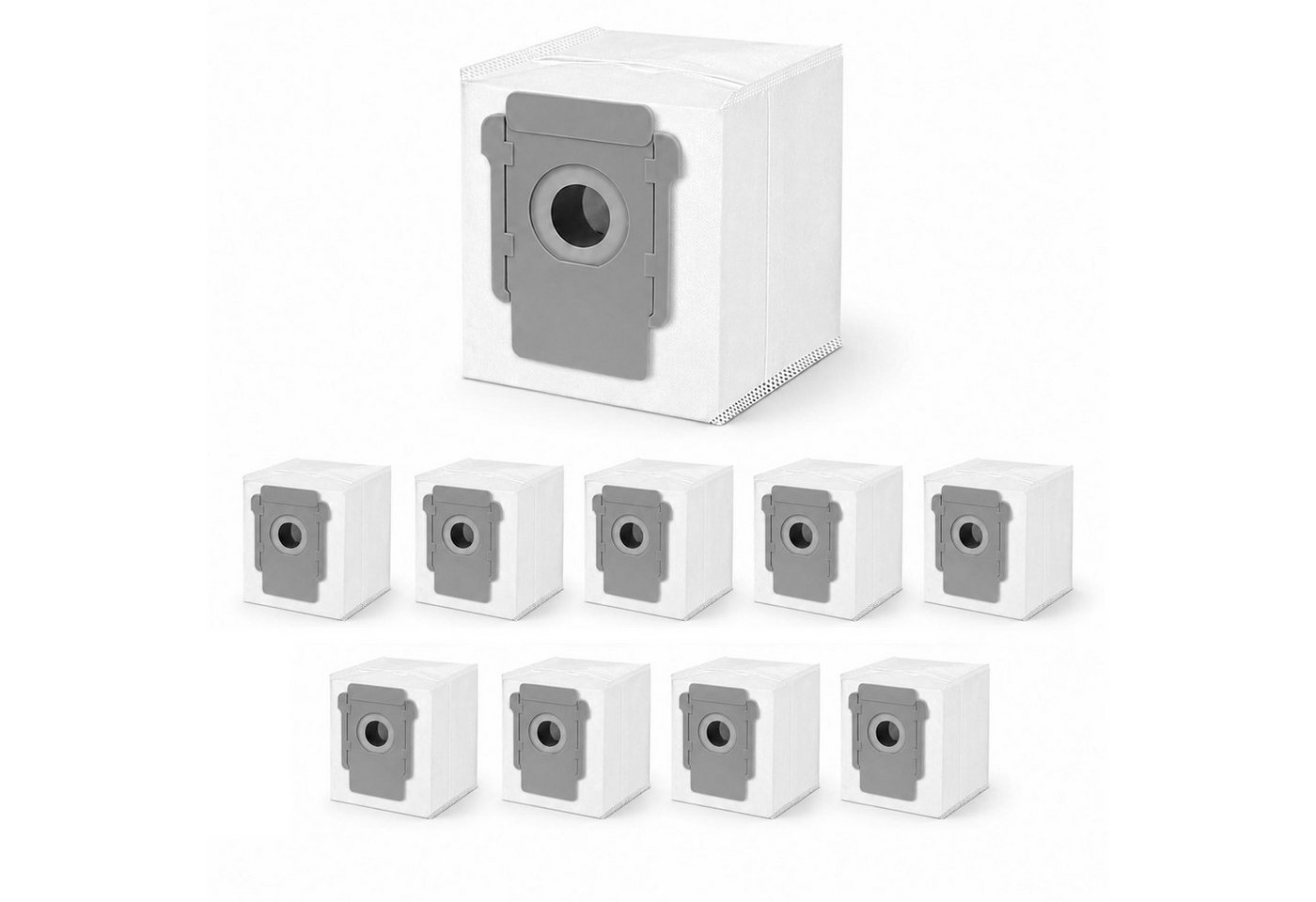 VERCO Staubsaugerbeutel Staubbeutel für iRobot i7 / i7 Plus, passend für Für iRobot, 10 St., Ersatz Staub Beutel für die Absaug Basis Station Bild 2