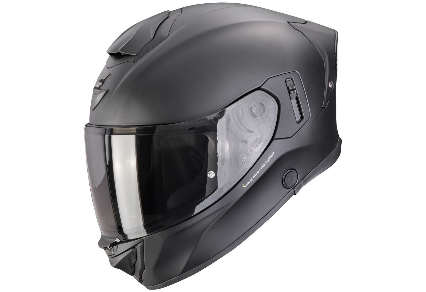 Scorpion Exo Motorradhelm Scorpion EXO-530i Air Solid Integralhelm Matt-Schwarz XL (1er Set), integralhelm motorrad Bild 4