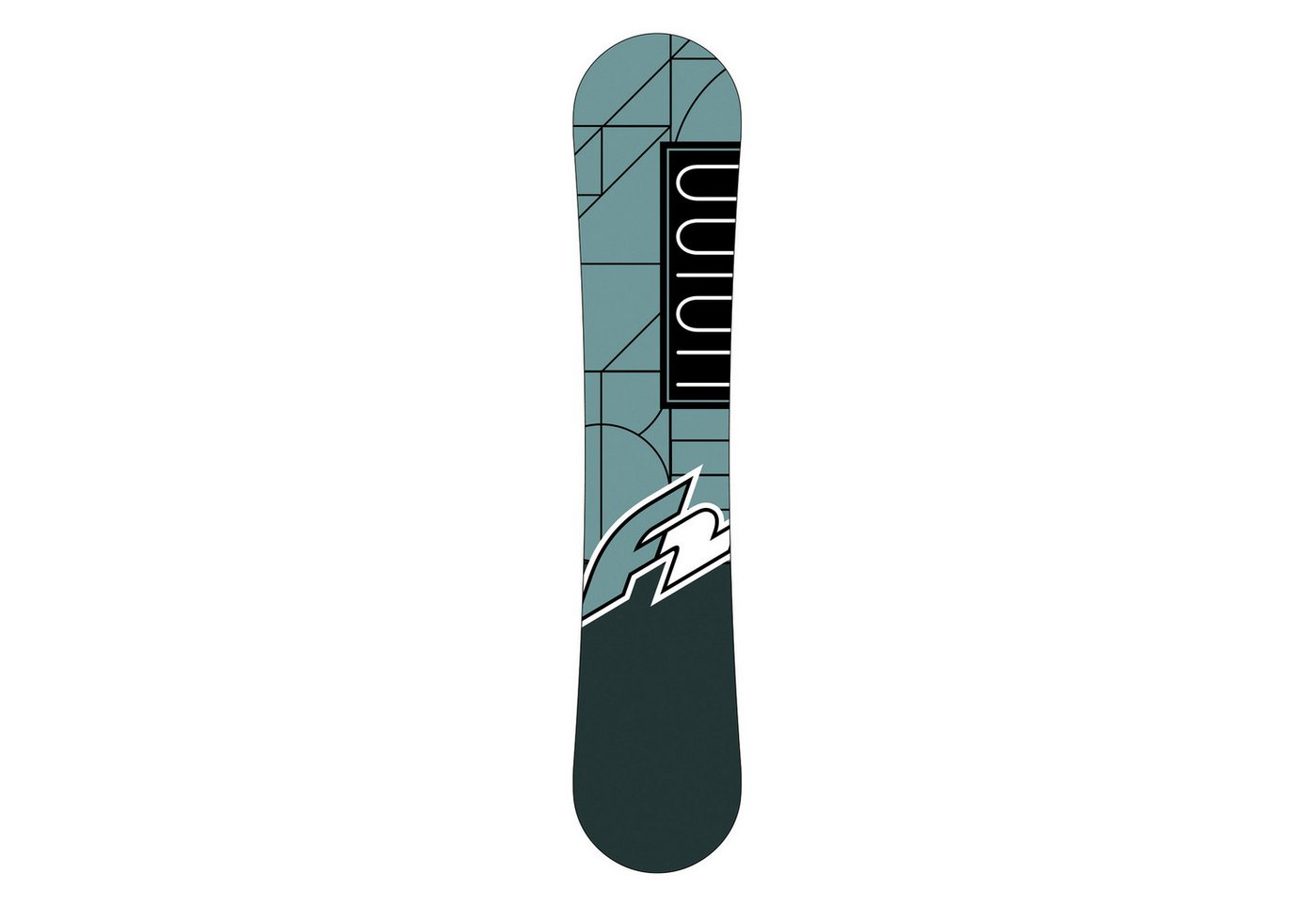 F2 Snowboard F2 Set Snowboard Junior Union Aqua 135cm + Pipe Bindung M Bild 2