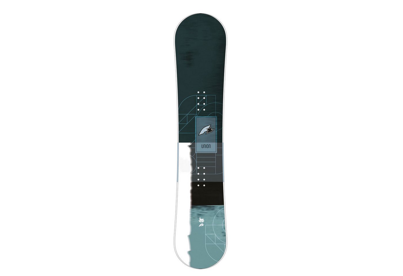 F2 Snowboard F2 Set Snowboard Junior Union Aqua 135cm + Pipe Bindung M Bild 4