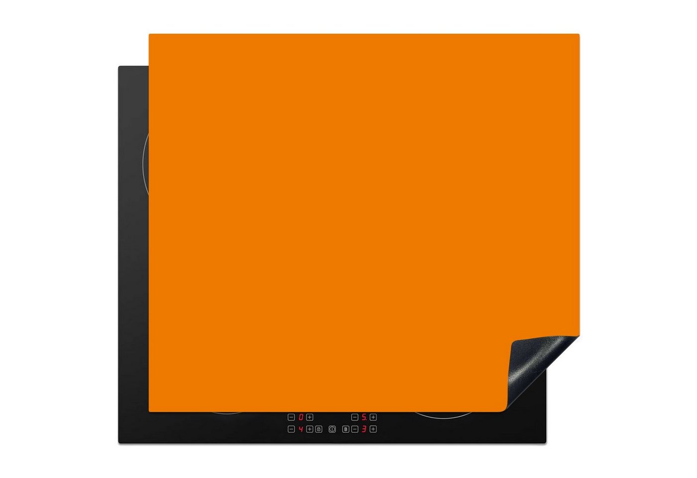 MuchoWow Herd-Abdeckplatte Orange - Jahreszeiten - Herbst - Farbe, Vinyl, (1 tlg), Cerankochfeld Abdeckung, Herd Abdeckplatten Vinyl, 58.3x51.3 cm Bild 2
