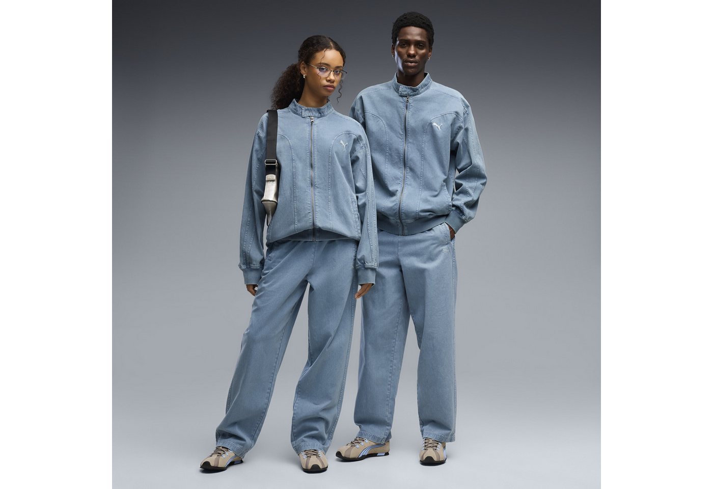 PUMA Sporthose FUTURE.PUMA.ARCHIVE Relaxed Washed Twill Trainingshose