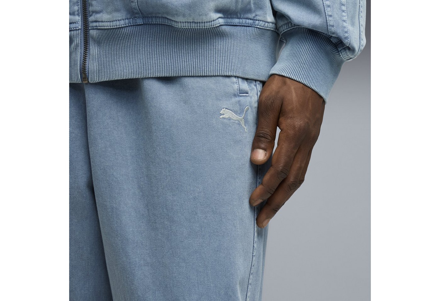 PUMA Sporthose FUTURE.PUMA.ARCHIVE Relaxed Washed Twill Trainingshose Bild 2