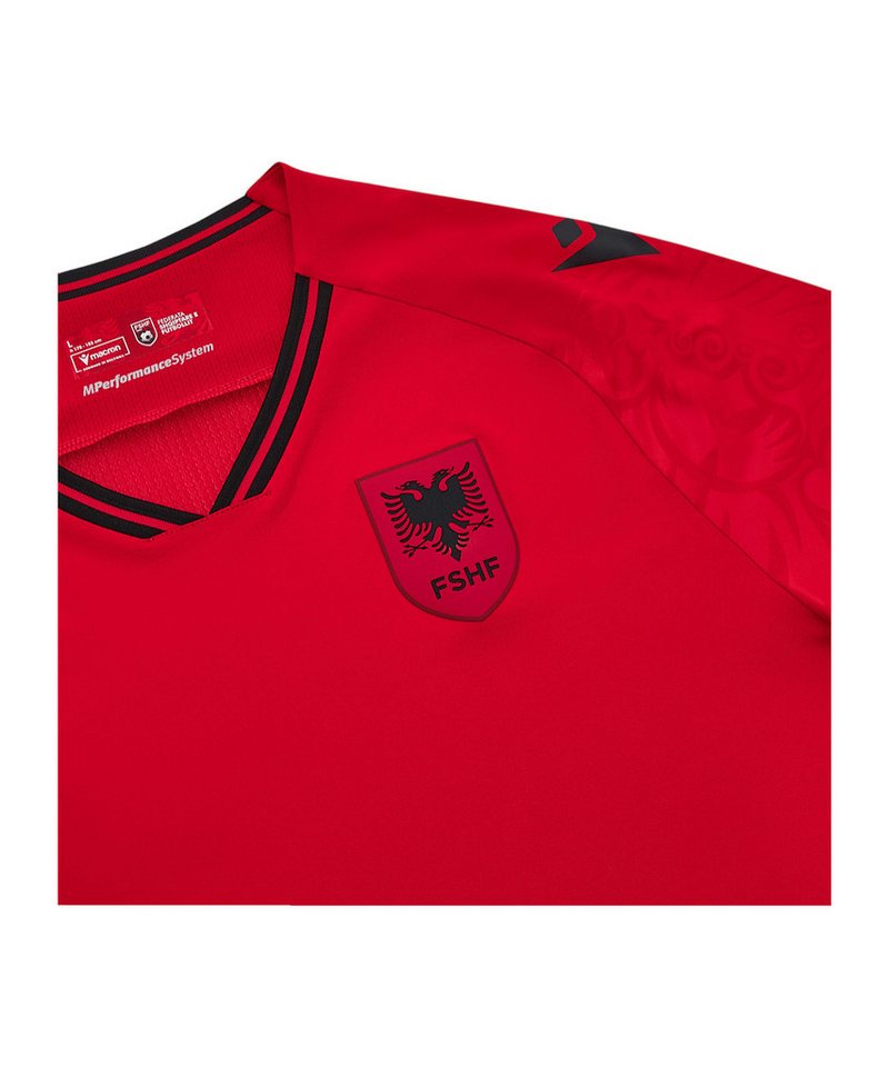 Macron Fußballtrikot Macron FSHF Albanien Authentic Trikot Home WM 2026 Teamsport