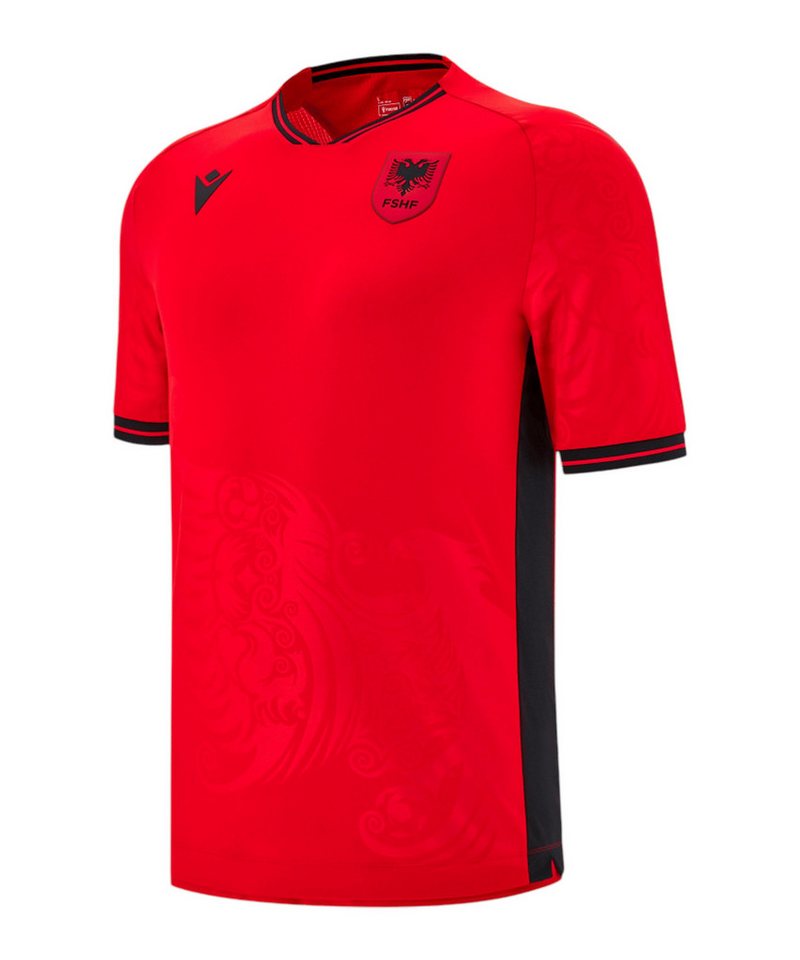 Macron Fußballtrikot Macron FSHF Albanien Authentic Trikot Home WM 2026 Teamsport Bild 5