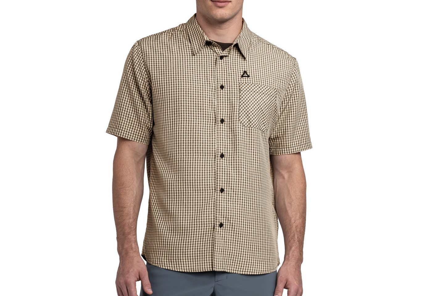 Schöffel Outdoorhemd Hiking CIRC Shirt Style Dalfoss mit gesticktem Markenlogo auf Brust Bild 2