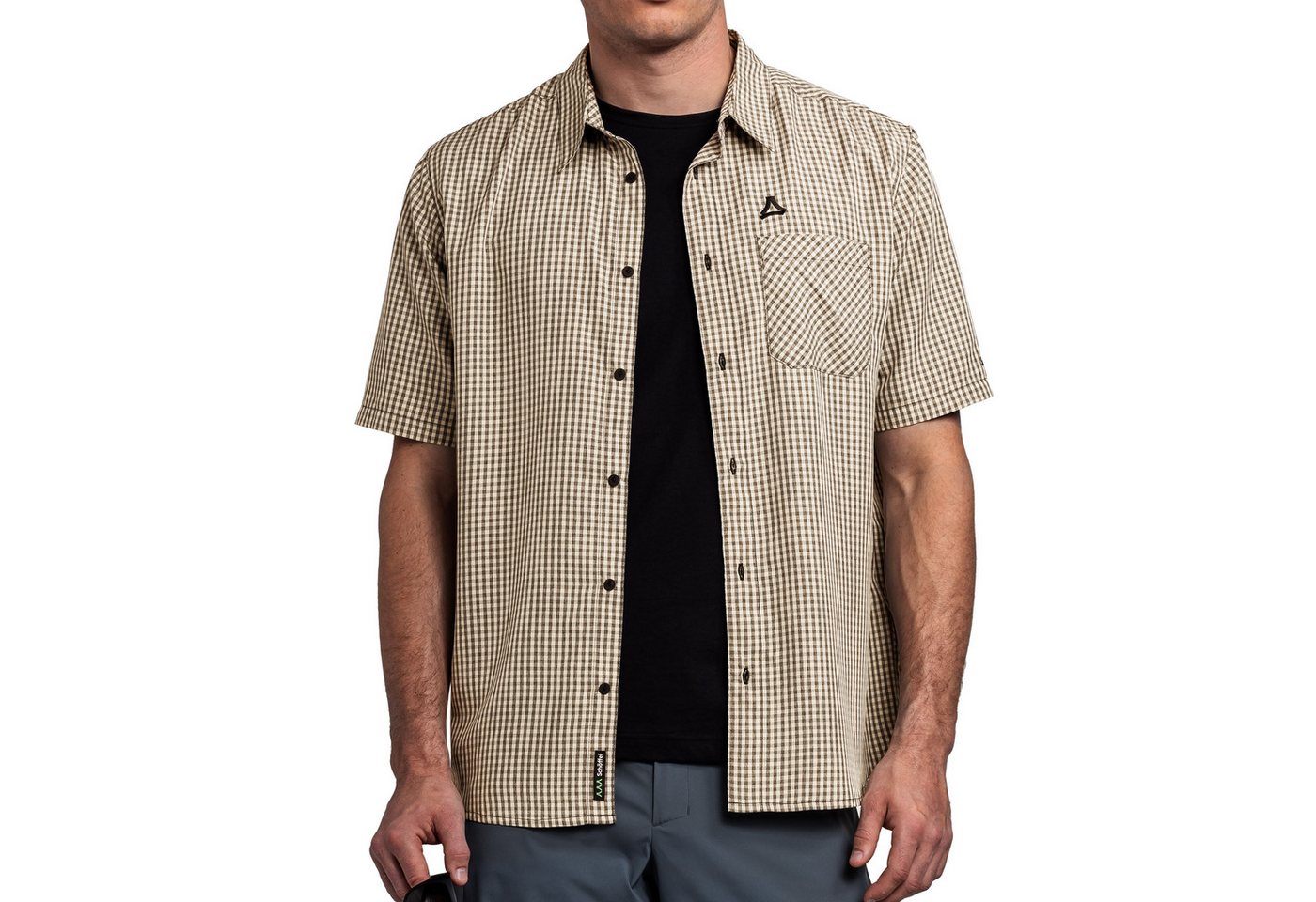 Schöffel Outdoorhemd Hiking CIRC Shirt Style Dalfoss mit gesticktem Markenlogo auf Brust Bild 4