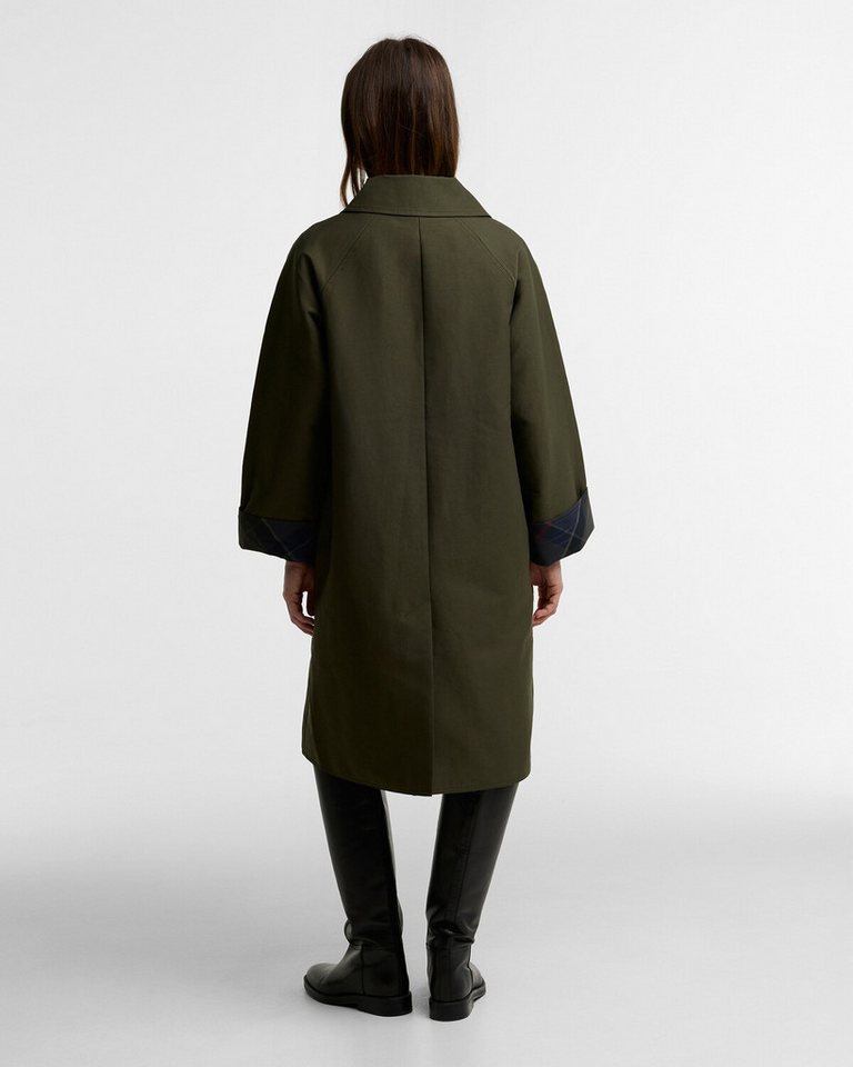 Barbour Funktionsmantel Car Coat Ria Showerproof Wasserabweisend Bild 4