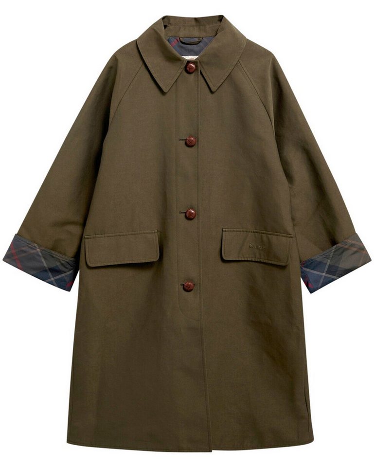 Barbour Funktionsmantel Car Coat Ria Showerproof Wasserabweisend Bild 5